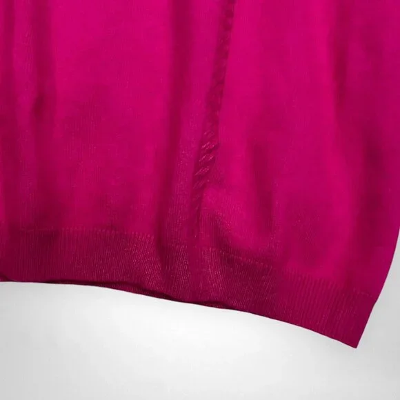 ELLEN TRACY 2X Sleeveless Knit Top In‎ Fuchsia  Plus Size - Picture 4 of 7